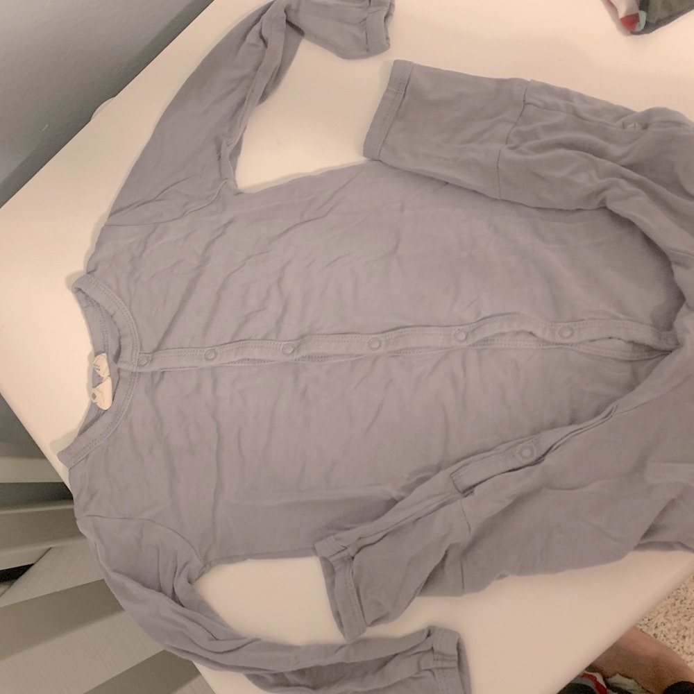 Kyte BABY graphite romper 18-24m